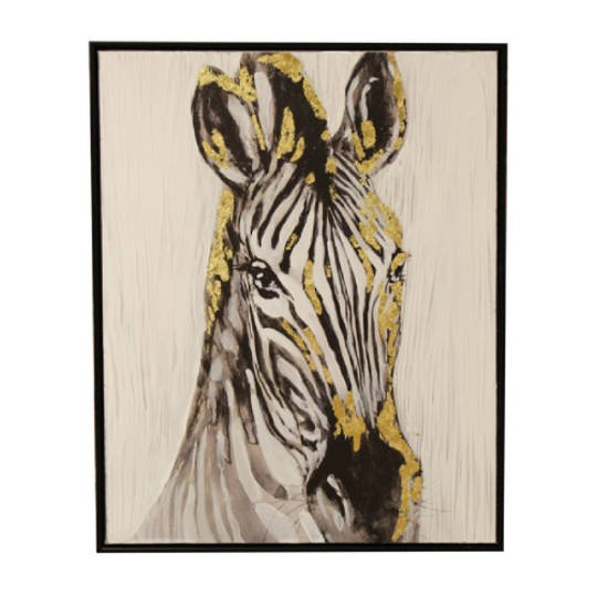 Zebra Glance Art
